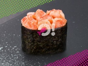 Гункан спайси креветка Гункан спайси креветка