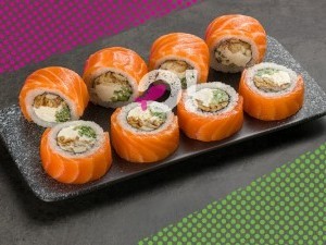 Филадельфия с угрем Филадельфия с угрем