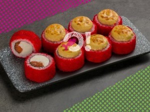 Запеченный с лососем Запеченный с лососем