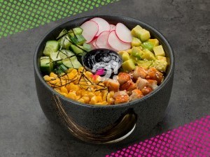 Поке с угрем и рисом Поке с угрем и рисом