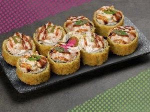 Темпуран с лососем Темпуран с лососем